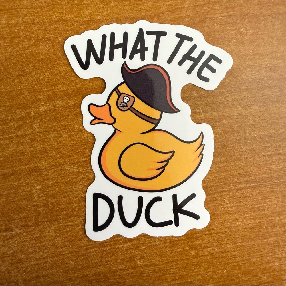 Funny Duck‎ Sticker